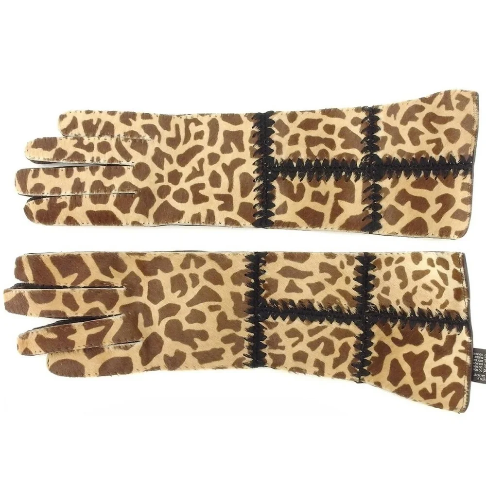 Prada Animal Print Women's Gloves